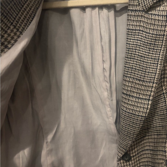 Free People Brown and Black Blazer Classic Tailored Blazer ins size XS - Picture 8 of 12